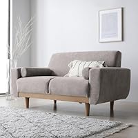 Amazon.co.jp : RASIK ソファー 2.5人掛け 単品 グレー カバー